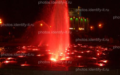 Цветной фонтан Челябинск 7