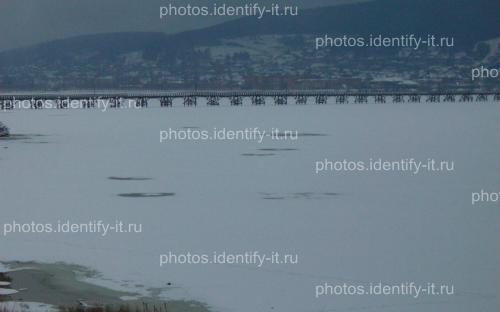 Аномальные округлые проталины на Белорецком пруду 5