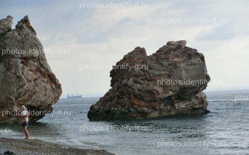 Скалы и камни на берегу моря Кемер Турция 10