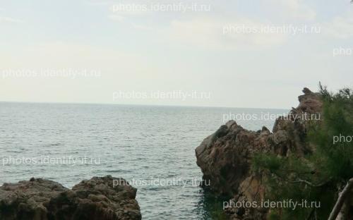 Скалы и камни на берегу моря Кемер Турция