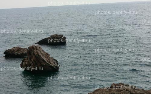 Скалы и камни на берегу моря Кемер Турция 4