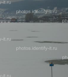 Аномальные округлые проталины на Белорецком пруду 8