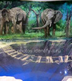 Слоны музей 3D Таиланд