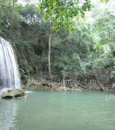 Водопады в парке отдыха Таиланд 4